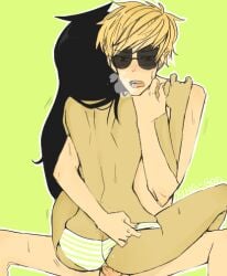 dave strider from homestuck by king god