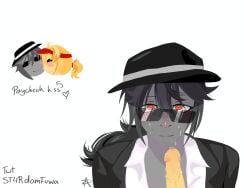 blowjob chance_(forsaken) elliot_(forsaken) forsaken_(roblox) male male_only roblox