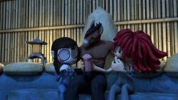 16:9 3d_(artwork) 4_fingers 4k absurd_res animal_genitalia animal_penis animate_inanimate anthro areola blush breasts brown_body brown_fur brown_hair bull3t button_(fastener) button_eyes digital_media_(artwork) doll ear_tuft equid equine equine_genitalia equine_penis eyebrows eyelashes eyeshadow female fence finger_on_chin fingers fur genitals glitch_productions grabbing_another group hair half-closed_eyes hand_on_penis hand_on_shoulder handjob hi_res horse human humanoid lamp lantern living_doll looking_at_another makeup male male/female mammal mane narrowed_eyes navel nervous night nipples penile penis pomni_(tadc) pupils ragatha_(tadc) red_hair rock sex sitting small_pupils smile the_amazing_digital_circus the_cathouse_tale trio tuft water wavy_mouth white_body widescreen
