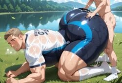 2boys ai_generated anal anal_sex anal_sex ass ass_bigger_than_body ass_bigger_than_head ass_bigger_than_torso ass_focus ass_grab assisass athletic athletic_male bara bara_ass beef beefcake big_ass big_ass_(male) big_butt big_muscles big_pecs bike_shorts biker_clothes bodybuilder bodysuit bottom_heavy breeding caked_up civitai cum cum_in_ass cum_inside cycling cycling_uniform dilf doggy_style doggy_style dumptruck_ass ejaculation enormous_ass fat_ass firm_ass gay gay_sex giant gigantic_ass himbo huge_ass huge_ass_(male) huge_butt hyper_ass large_ass male male_only massive_ass meaty_ass muscles muscular muscular_ass muscular_bottom muscular_male muscular_thighs penis plump_ass power_bottom rough_sex sex_from_behind sex_through_clothes sex_through_clothing size_difference small_dom_big_sub small_top_big_bottom thick thick_ass thick_legs thick_thighs wobbling_ass yaoi