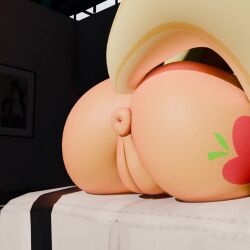 3d applejack_(mlp) my_little_pony tagme twerking video