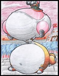 1girls 2boys amy_rose anthro ass belly binoculars breasts carrying carrying_another fat female female_focus fox fox_humanoid furry general general_amy_rose hedgehog hedgehog_humanoid hips hyper hyper_ass large_ass large_breasts male male_focus monobutt obese obese_female obese_male overweight overweight_female overweight_male panties pink_fur pink_hair sega sonic_(series) sonic_the_hedgehog sonic_the_hedgehog_(series) stomach tails tails_the_fox thick_thighs thighs underwear virus-20 wardrobe_malfunction weight_gain wide_hips yellow_fur