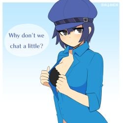 shirogane naoto from persona by sataenart