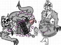 2_penises anthro black_and_white dandy's_world digestion digestion_implied digestion_noises diphallia diphallism dyle_(dandy's_world) dyle_timesly erection full_belly full_stomach large_belly male male_only monochrome mostly_monochrome multi_genitalia multi_penis multiple_prey naga no_source object_head oral_vore patting_belly penis pleased resting rubbing_belly serpent serpentine snake snake_penis snake_tongue solo_focus spiked_penis stomach_bulge stomach_deformation stomach_noises struggling struggling_prey swallowing swallowing_bulge twisted_dyle_(dandy's_world) unseen_prey unwilling unwilling_prey unwilling_vore vore whiteboardfox