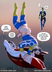 ass bara beard big_ass big_butt big_cock big_dick big_penis blowjob boner bubble_ass bubble_butt butt cock cum_drip cum_dripping cumdrip daddy dat_ass dat_butt dialogue dialogue_bubble dick dilf erection fat_ass fay_butt fellatio flying flying_sex gay grabbing_bulge hands_behind_head huge_ass huge_butt huge_cock invincible invincible_(comics) invincible_(superhero) invincible_(tv_series) large_ass large_butt looking_at_sex maki_lohi male male_only mark_grayson moustache muscles muscular muscular_ass muscular_butt muscular_male nolan_grayson omni-man oral oral_sex pants_down penis pink_tip precum precum_drip round_ass round_butt rubbing_bulge rubbing_penis sucking sucking_cock sucking_dick sucking_penis superhero_costume text text_bubble the_immortal thick_ass thick_butt thick_cock thick_dick thick_penis viltrumite watching_from_afar watching_sex yaoi yaoi_with_male_audience
