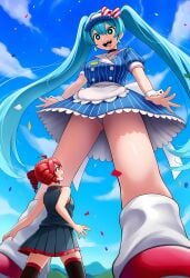 hatsune miku from mesmerizer (vocaloid)