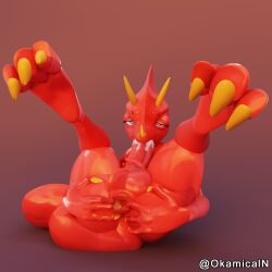 anal anal_fingering animal_crossing anthro anus autofellatio balls bodily_fluids chameleon claws cum cum_in_mouth cum_in_own_mouth cum_in_self cum_inside feet fellatio finger_claws fingering flick_(animal_crossing) genital_fluids genitals hi_res legs_up licking lizard long_tongue male masturbation mouth_on_penis nintendo nude okamical open_mouth oral oral_masturbation penile penile_masturbation penis red_body reptile scalie sex simple_background smile solo spread_anus spread_legs spreading tail tongue tongue_on_penis tongue_out tonguejob