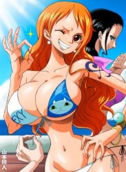 nami (one piece) from one piece by yamamoto doujin
