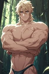 varka (genshin impact) from genshin impact by gorosett