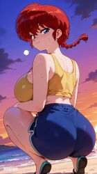 ranma saotome from ranma 1/2 by nighthia