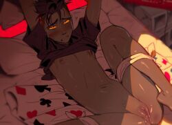 1cuntboy bondage cuntboy cuntboy_focus cuntboy_only drool drool_string drooling heart-shaped_pupils homestuck intersex lacryboy legs_apart legs_spread presenting presenting_hindquarters presenting_pussy pussy pussy_juice pussy_juice_drip pussy_juice_string pussy_juice_trail pussy_lips restrained restraints rope rope_bondage splayed_legs tavros_nitram tied tied_legs tied_up trans_man transmasc vaginal_fluids vaginal_juices wet_pussy