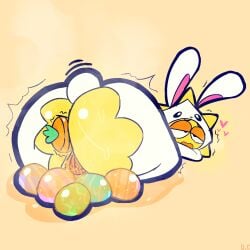ass big_ass big_butt bunny_costume buttplug buttplug_in_ass buttplug_vibrator carrot easter easter_egg easter_eggs egg_laying eggs epic_games fortnite fortnite:_battle_royale gaped_pussy gaping gaping_pussy laying_eggs onesie orange_background pussy pussy_juice pussy_juice_puddle qookiecrumbzzz ripped_clothing self_upload sex_toy shaking solo solo_male steam steaming_body sun sunspot_(fortnite) tagme thick_ass transmasc trembling vaginal_fluids vaginal_juices
