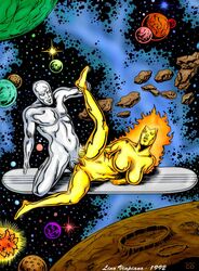 1990s 1992 1boy 1girls 20th_century anal colored female lino_viapiano male marvel norrin_radd nova_(marvel) sex silver-skinned_male silver_body silver_skin silver_surfer smooth_skin straight year