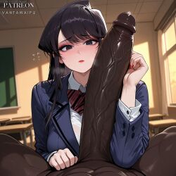 komi shouko from komi-san wa komyushou desu by vantawaifu