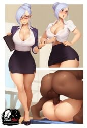 1boy 1girls 2d ai_generated ass big_ass big_breasts black_heat_studios breasts cock_in_pussy cock_in_vagina dark-skinned_male erection female female_focus full_body hetero interracial large_penis penis penis_in_pussy penis_in_vagina qos qos_tattoo queen_of_spades sex smile sweat tattoo thick thick_thighs uncensored vaginal_penetration vaginal_sex winter