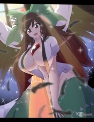 utsuho reiuji from touhou by luckerabbit6