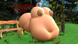 3d big_ass big_belly big_breasts big_nipples breasts dc dc_comics dialogue digestion fatal_vore female glamrockchatty hyper hyper_belly hyper_breasts hyper_butt large_ass large_breasts large_stomach multiversus post-vore princhurnin vore vore_belly weight_gain wonder_woman