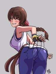 yuri sakazaki from art of fighting by deathzera