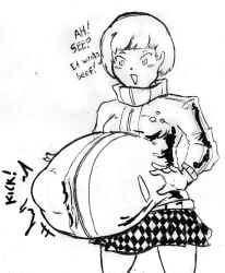 chie satonaka from persona by nasuokaa-san