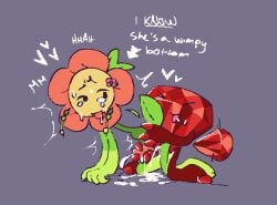 2girls ambiguous_penetration animate_inanimate battle_for_bfb battle_for_bfdi battle_for_dream_island battle_for_dream_island_again bfb bfdi bfdia bodily_fluids cum cum_inside doggy_style drooling dustpanlarry female femdom flower_(bfdi) jacknjellify jnj male object_show object_show_community object_shows osc penis ruby_(bfdi) sex sorry_mommy_did_i_do_a_nono_again? sweat tail wagging_tail yuri
