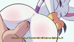 16:9 2021 2d_animation anal anal_juice_on_penis anal_only anal_sex animated anthro anthro_focus anthro_on_top anthro_penetrated anus ass bandai_namco black_claws black_eyebrows black_nose blue_eyes blush blush_lines bodily_fluids claws clothing cute_fangs dialogue digimon digimon_(species) digiphilia digital_media_(artwork) duo english_text erection eyebrows faceless_character faceless_human faceless_male fangs female female_anthro female_focus female_on_human female_on_top female_penetrated fur gatomon genitals gloves gloves_only handwear handwear_only highres human human_on_anthro human_on_bottom human_penetrating human_penetrating_anthro human_penetrating_female interspecies light-skinned_male light_body light_skin looking_back loop male male/female male_human male_on_anthro male_on_bottom male_penetrating male_penetrating_anthro male_penetrating_female mammal markings mostly_nude mostly_nude_anthro mostly_nude_female multicolored_body multicolored_ears multicolored_fur multicolored_tail no_sound nude nude_human nude_male on_bottom on_top one_eye_closed one_eye_half-closed oopsynsfw penetration penile penile_penetration penis penis_in_ass pink_inner_ear pupils purple_body purple_fur purple_tail raised_tail sex short_playtime simple_background slit_pupils solo_focus striped_markings striped_tail stripes sweat tagme tail tail_markings teeth text video white_background white_body white_ears white_fur white_tail widescreen