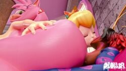 16:9 1boy 2girls 3d 3d_(artwork) 3d_animation amy_rose animated anthro ass bisexual blonde_hair blue_eyes bodily_fluids breasts crossover crown cum cum_in_vagina cum_inside digital_media_(artwork) eulipotyphlan facesitting female female_human female_penetrated genital_fluids genitals group group_sex hair headgear hedgehog hi_res huge_filesize human human_female human_on_humanoid humanoid humanoid_male humanoid_on_anthro humanoid_penetrating interspecies kiss_mark kissing lipstick long_playtime makeup male male/female male_penetrating male_penetrating_female mammal mario_(series) nintendo nipples oc penetration penis pink_body princess_peach pussy redblur sega sex sitting_on_another sl0bb3r sonic_(series) sonic_the_hedgehog_(series) sound tagme threesome trio vaginal_penetration video vulva widescreen