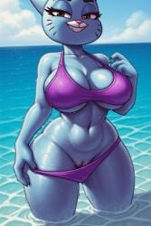 nicole watterson from the amazing world of gumball by thedangerxdx