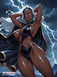 ororo munroe from marvel by artoonizer