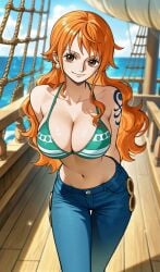nami (one piece) from one piece by sussychan