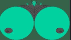 big_breasts breasts chaythefunnyman closed_eyes female grey_nipples huge_breasts humanoid hyper hyper_breasts iterator_(rain_world) looks_to_the_moon_(rain_world) machine nipples rain_world robot robot_humanoid shaded simple_background simple_shading solo videocult