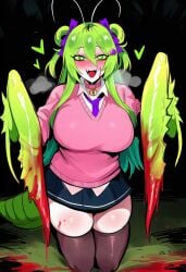 1girls ai_generated kortai mantis novelai original_character tagme yandere
