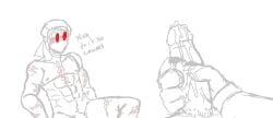 dick hank_j._wimbleton madness_combat male male_only masturbating red_glasses