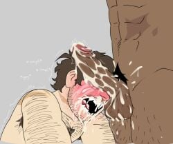 after_blowjob after_fellatio blowjob cum deimos deimos_(madness_combat) fellatio gay madness_combat sanford sanford_(madness_combat)
