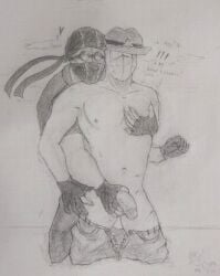 erection gay gay_sex hank_j._wimbleton madness_combat sheriff_(madness_combat)