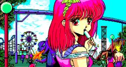 1girl 80s elf_(company) game_cg pc98