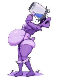 belly belly_bulge belly_expansion belly_inflation belly_overhang fatty furry furry_only raven_team_leader weight_gain