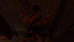 against_wall anal anal_penetration doggy_style gay heavy_(team_fortress_2) male/male male_only pov sfm soldier_(team_fortress_2) source_filmmaker team_fortress_2