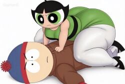 buttercup_(powerpuff_girls) crossover powerpuff_girls south_park stan_marsh