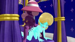 3d doggy_style doggystyle female luigi's_mansion mario_(series) melody_pianissima mikumikudance mmd paper_mario trans_woman vivian_(paper_mario)