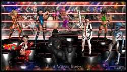 3d alien alien_girl arms_up artist_name bare_shoulders becarra belt big_breasts black_eyes black_fur black_hair blue_gloves blue_hair blue_skin bodysuit boots braces brown_eyes brown_hair busty casey_sullivan cleavage clothing curvy dark-skinned_female dark_skin detailed_background double_bun english_text erect_nipple erect_nipples erect_nipples_under_clothes eyelashes eyeshadow female fingerless_gloves footwear freckles front_view gloves gorilla gray_eyes green_gloves gun hair_bun helmet holding_object hourglass_figure human humanoid jumming juno_k'lani kneeling kumiko_umeda large_breasts legwear leotard long_hair looking_at_viewer makeup medium_breasts midriff mihoshi_kurosawa multicolored_hair multiple_females multiple_girls nail_polish nipple_bulge noriko_shinozaki open_mouth pink_hair pointy_ears ponytail pose posing sae_noguchi see-through shiny shiny_skin shoes short short_hair short_shorts shoulder_pads small_breasts smiling standing stockings tattoo text thong tied_hair twintails vest visor voluptuous weapon wide_hips