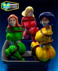 3d 3girls alex_(totally_spies) big_ass big_breasts big_thighs blonde_female blonde_hair breasts clover_(totally_spies) curvaceous curvy curvy_figure female hips huge_ass huge_breasts huge_thighs large_ass large_breasts large_thighs light-skinned_female light_skin sam_(totally_spies) slim_waist supercasket thick thick_hips thick_legs thick_thighs thighs totally_spies voluptuous waist wide_hips