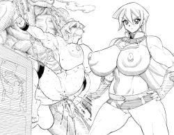 1girls bondage chain chained chains foaming_at_the_mouth fucked_silly gigantic_penis gomiyarout helpless hokuto_(tokuho) legs_held_open monster_cock rape raped raped_by_monster sex slave spread_legs stomach_bulge stomach_deformation tenjouin_asuka tied_hands vaginal_penetration yu-gi-oh! yu-gi-oh!_gx
