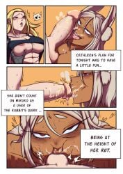 1futa 1futa1girl 1girl 1girl1futa 1girls blowjob boku_no_hero_academia breasts cathleen_bate comic futanari miruko my_hero_academia page_3 paizuri rumi_usagiyama syzygystagy tagme