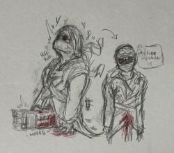 blender blood hank_j._wimbleton madness_combat orgasm traditional_art traditional_media traditional_media_(artwork)