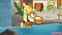 1boy 2d 2girls aggressive_retsuko animated anus ass bikini blush blushing_female bodily_fluids breasts canaryprimary cleavage cock cum cum_in_water deer deer_girl dick duo_focus female furry furry_female furry_male furry_only giraffe kissing longer_than_10_seconds longer_than_30_seconds longer_than_one_minute male nami955 penis pool pool_sex public public_pool public_sex retsuko rinta sanrio sex sound stealth_sex stellarincubus straight swimsuit swimwear tagme tail thigh_sex thighs tsunoda underwater underwater_sex video voice_acted water