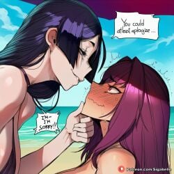 1futa 1girl 1girls ai_assisted ai_generated anime anime_style balls big_ass big_breasts boobs breasts caption clitoris cock comic comic_page curvaceous curvaceous_body curvaceous_female curvaceous_figure dialogue dickgirl fate/apocrypha fate/extra fate/grand_order fate/stay_night fate/zero fate_(series) female female_focus fit_female futa futa_on_female futa_only futa_sans_pussy futa_with_female futanari futanari_only girl girly hentai high_resolution highres horny hourglass_figure huge_ass huge_balls huge_boobs huge_breasts huge_butt huge_cock huge_penis huge_testicles huge_thighs imminent_kiss manga manga_page medium_ass medium_breasts medium_penis minamoto_no_raikou_(fate) minamoto_no_raikou_(fate/grand_order) muscular patreon penis purple_hair pussy red_hair redhead scathach_(fate) self_upload sexy shiny sigabelle speech_bubble stable_diffusion story text text_bubble uncensored vagina voluptuous voluptuous_female waifu waifu_diffusion worship