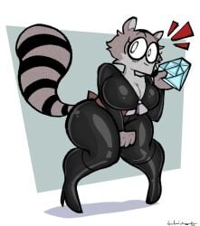 imrachets raccoon raccoon_girl sexy tagme uva_the_raccoon