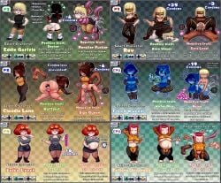 6girls after_anal annoyed ass balls belly_bulge big_ass big_belly big_breasts blonde_hair blue_body blue_eyes blue_hair boots breasts breeding brown_hair chibi cigarette claudia_(valmar) cleavage condom cowgirl_position cum_in_ass cum_in_pussy cum_inside dark-skinned_male dialogue doggy_style eddie_(valmar) erika_(valmar) faceless_male feet filled_condom floating_penis flood_warning_(valmar) game game_ui gameplay_mechanics gape gaping gaping_anus glowing_eyes green_eyes hairbun hood hoodie impregnation interracial interspecies light-skinned_female midriff original pregnant pregnant_female pussy red_hair restrained rev_(valmar) sex short_hair simple_eyes simple_face skirt sperm_meets_ovum standing_sex sunglasses sunglasses_on_head take_your_pick tatiana_(valmar) tentacle thick_thighs underboob used_condom valmar visor yellow_eyes