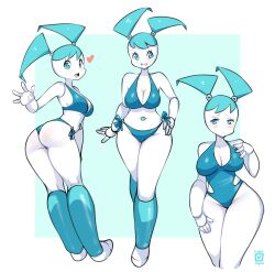 jenny wakeman from my life as a teenage robot by kenron toqueen