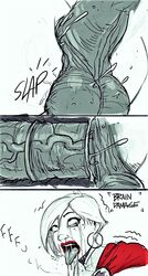 1boy 1girls ahe_gao anal anal_sex balls balls_deep breasts broken_rape_victim comic crying darkseid dc dc_comics devil_hs drooling female fucked_silly huge_breasts huge_cock lipstick male mind_break monster_cock open_mouth penis power_girl rape rolling_eyes short_hair superheroine tears x-ray